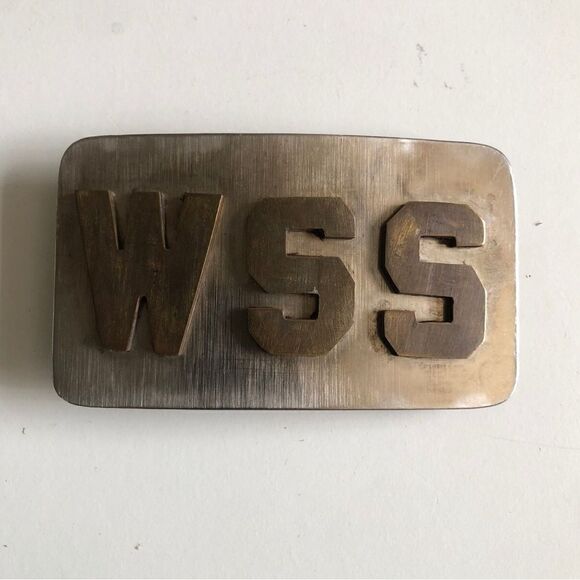 WSS Metal Belt Buckle - Picture 1 of 1